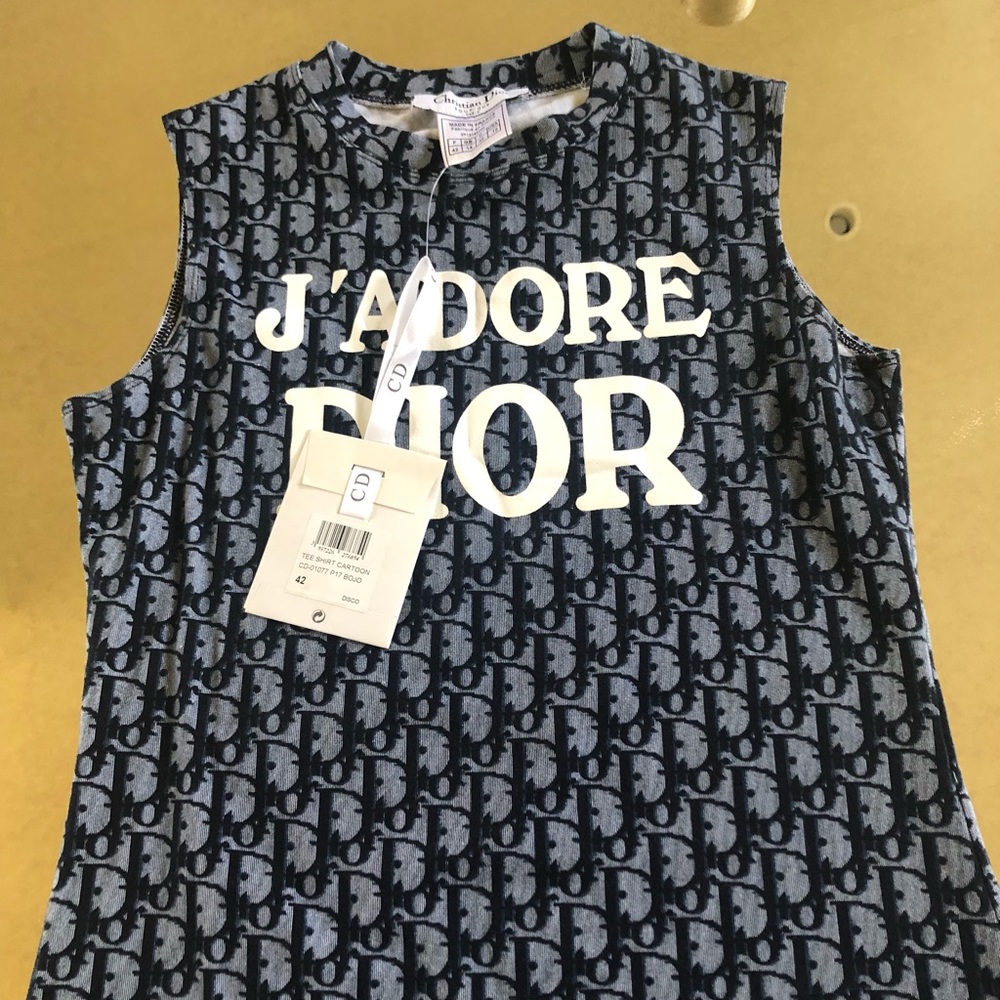 Authentic Christian Dior vintage tank top